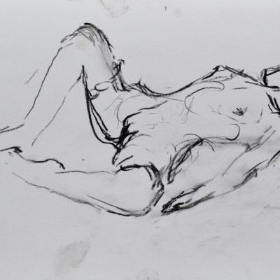 Эскизы / зарисовки обнаженки. 19 января 2016 г.