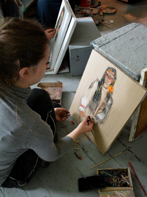 ... начало летнего пленэра / 8-й, 10-й и 11-й кл. /