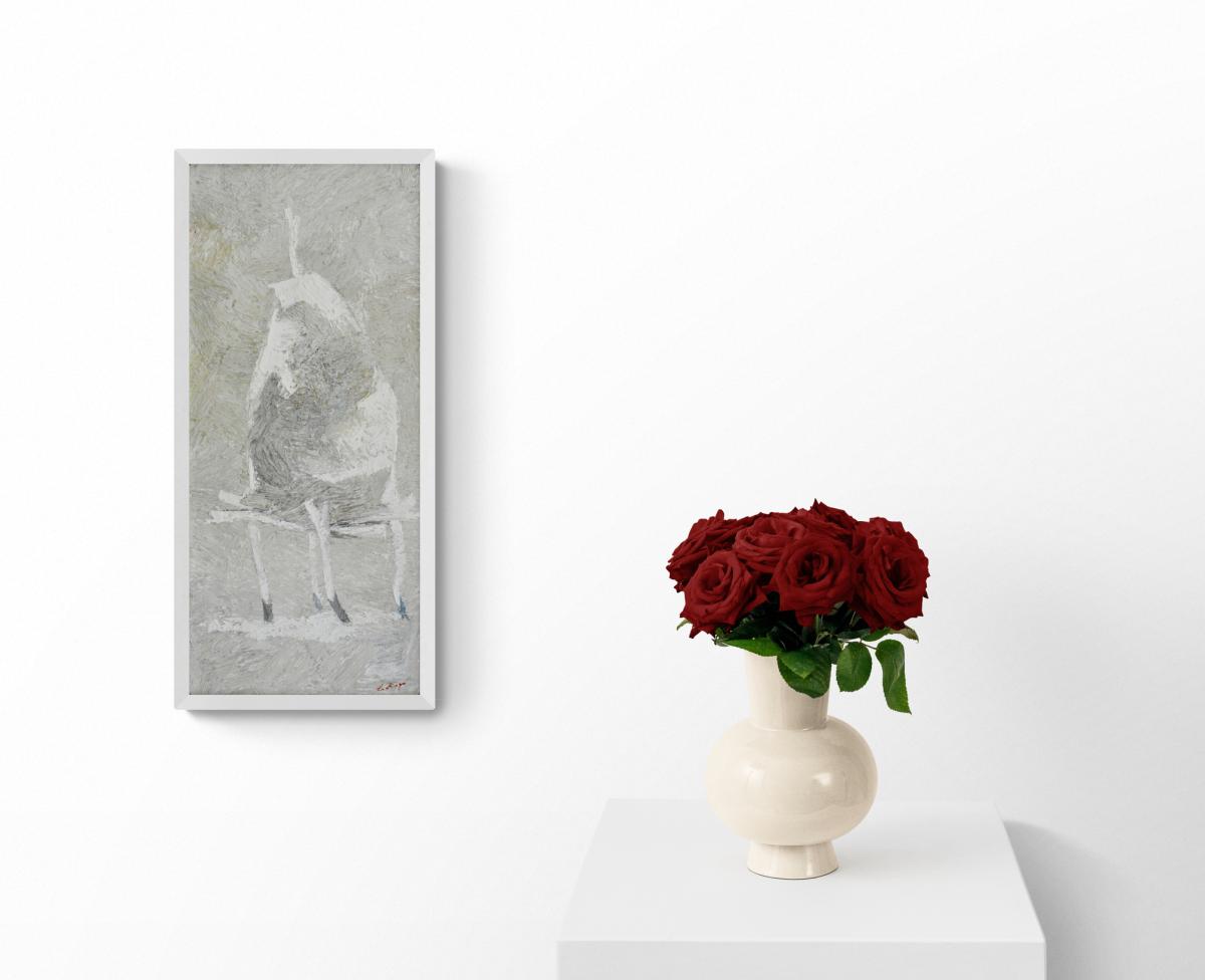 "Pătuleag. Winter etude", Anatol Ghimpu