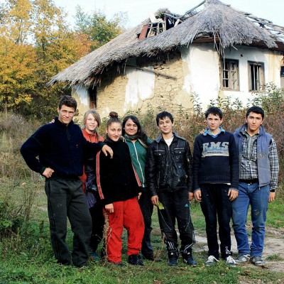 Autumn pleinair. IX grade - first etudes in oil. October 2013