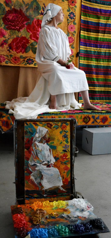 The studio of the XII grade. September 2016