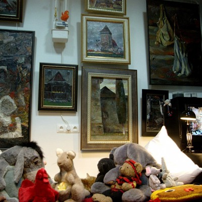 Anatol Ghimpu's studio