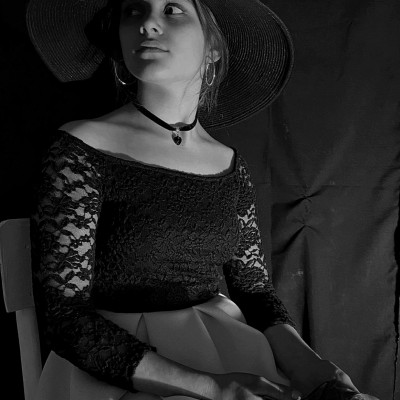 ... the start of the summer pleinair / 8th, 10th and 11th grade. /