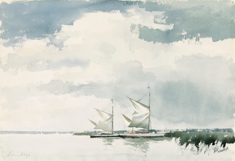 "Peisaj" by Edward Seago