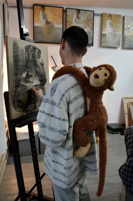 ... today in the workshop of the 11th and the 12th grade