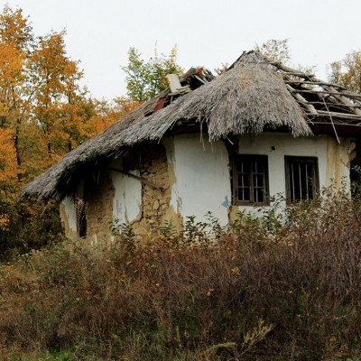 Осенний пленэр. IX класс - первые этюды маслом. Октябрь 2013