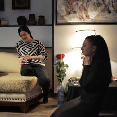 Album's arrival.
... in the circle of Students, Son and teachers.