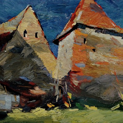 "Transilvania" by Anatol Ghimpu, ulei pe pânză