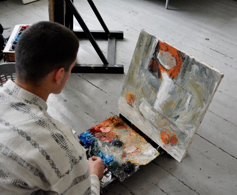 ... сегодня в мастерской XI и XII класса