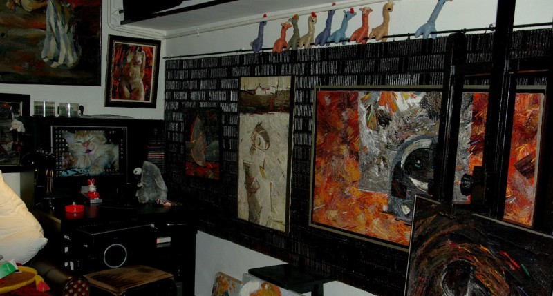 Anatol Ghimpu's studio