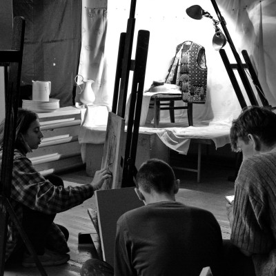 ... today in the workshop of the 11th and the 12th grade