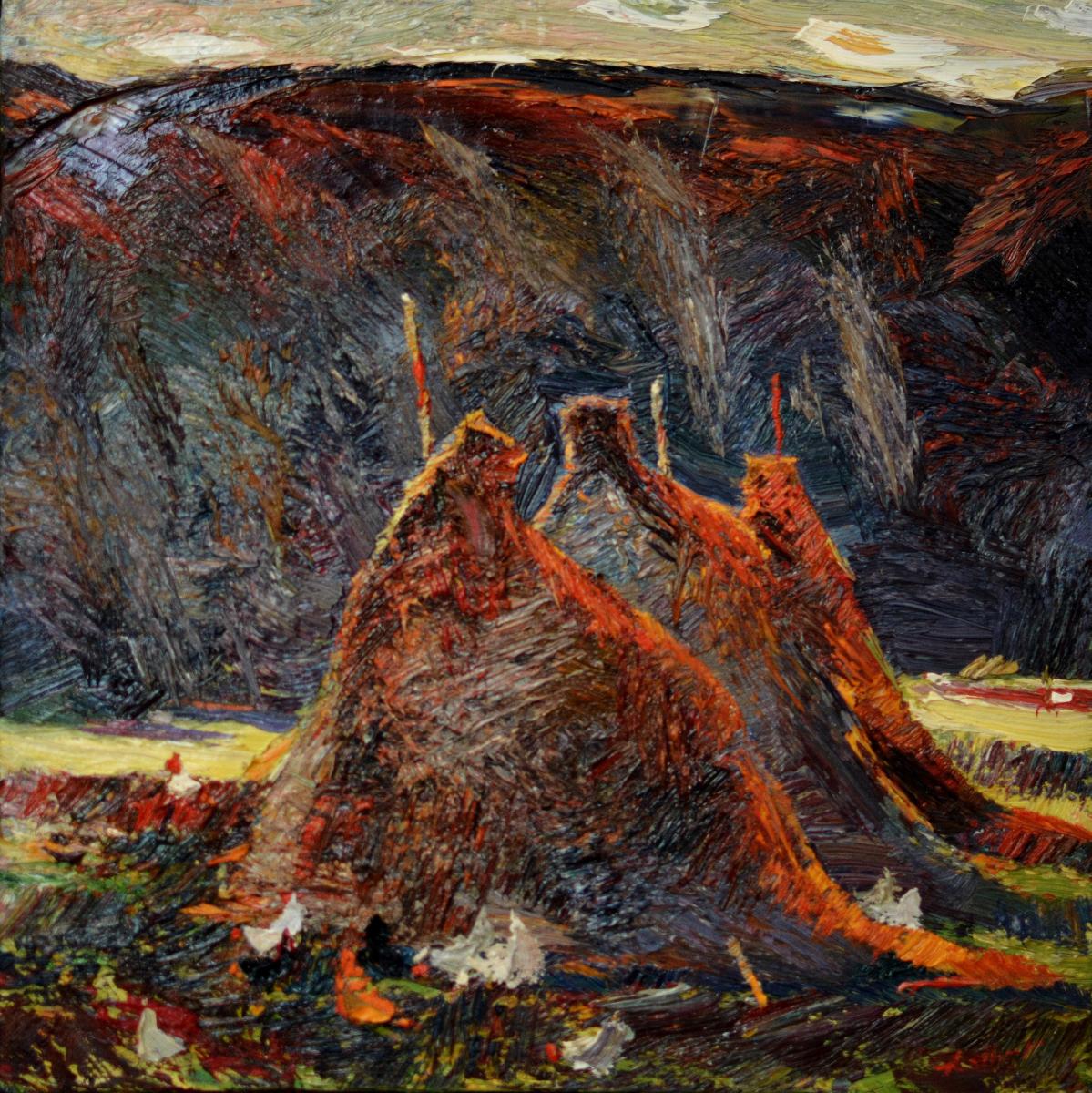 "Haystacks (Clăi)", Anatol Ghimpu
