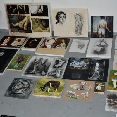 Viewings in the Academic Lyceum of Fine Arts "Igor Vieru" / Copies. 8 September 2018