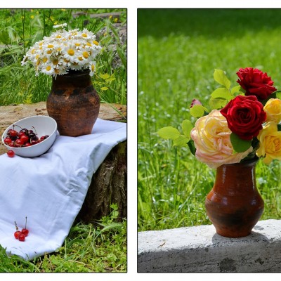 ... începutul practicii de pleinair de vară / clasa a VIII-a, a X-a și a XI-a. /