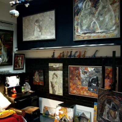 Anatol Ghimpu's studio