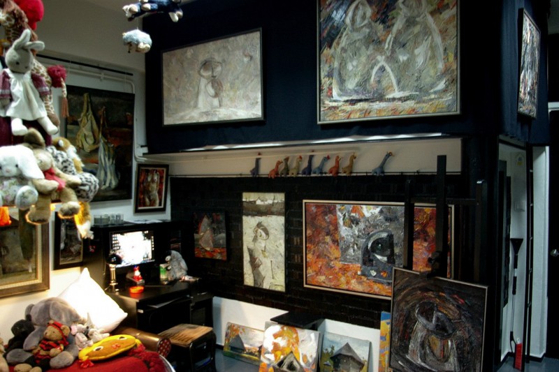 Atelierul lui Anatol Ghimpu