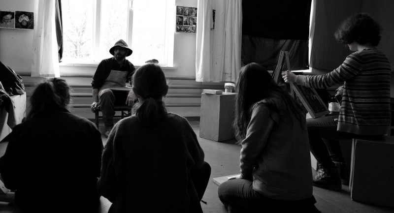 Sketches day. Students of Oxana Țip. 16 January 2017