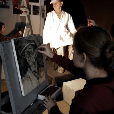 Drawing examination. X grade. December 2016