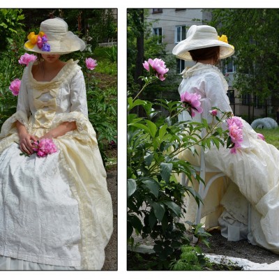 ... the start of the summer pleinair / 8th, 10th and 11th grade. /