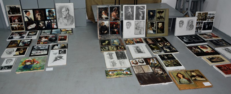 Viewings in the Academic Lyceum of Fine Arts "Igor Vieru" / Copies. 8 September 2018