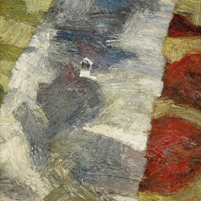 "Butuceni" by Anatol Ghimpu, 1997, 700x680mm, oil on canvas