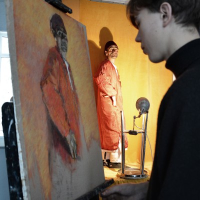 ... today in the workshop of the 11th and the 12th grade