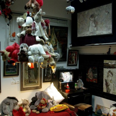 Anatol Ghimpu's studio