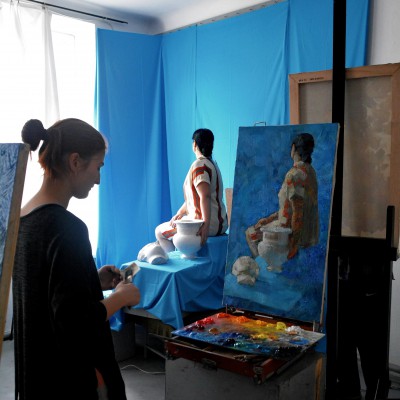 Workshop. Painting and drawing lecture. 19 November 2016