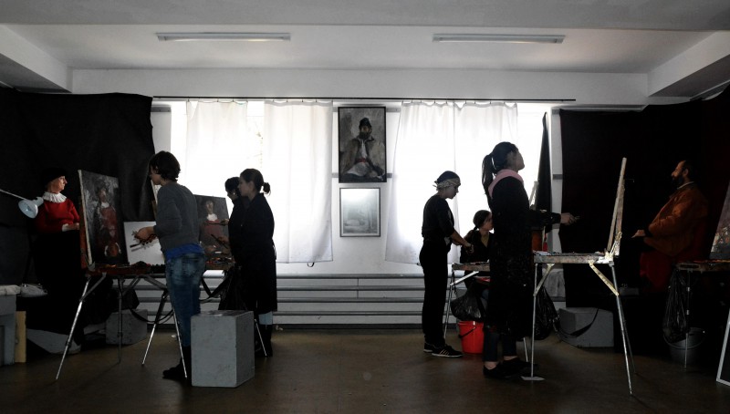 Workshop. Painting and drawing lecture. 19 November 2016