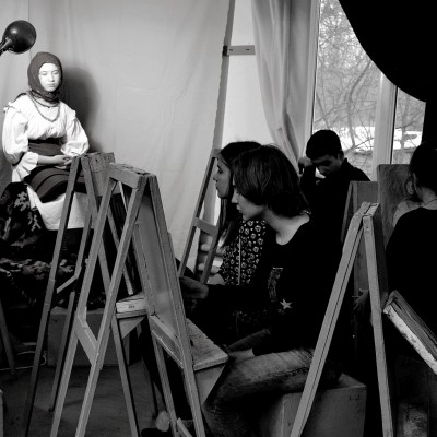 Sketches day. Students of Oxana Țip. 16 January 2017