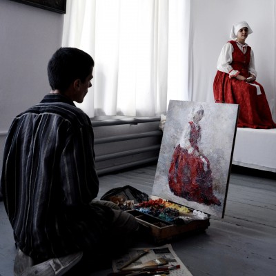 The studio of the XII grade. September 2016