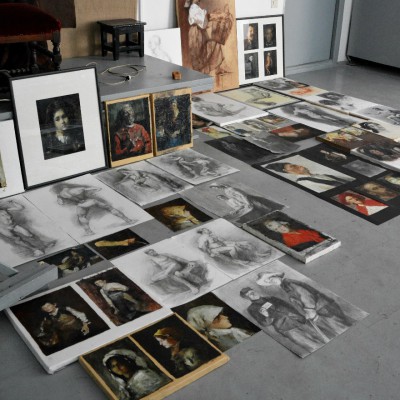 Viewings in the Academic Lyceum of Fine Arts "Igor Vieru" / Copies. 5 September 2016