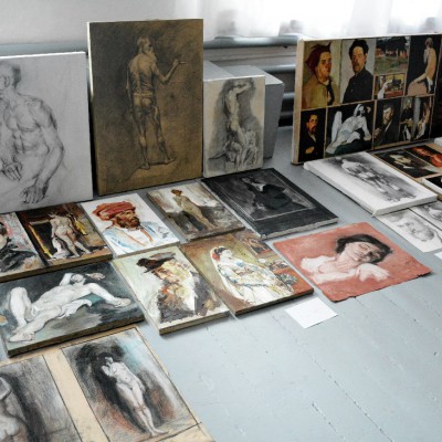 Viewings in the Academic Lyceum of Fine Arts "Igor Vieru" / Copies. 5 September 2016