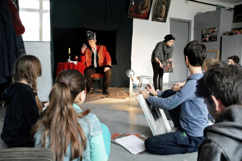 День зарисовок и этюдов в Академическом Лицее Изобразительных Искусств им. Игоря ВИЕРУ