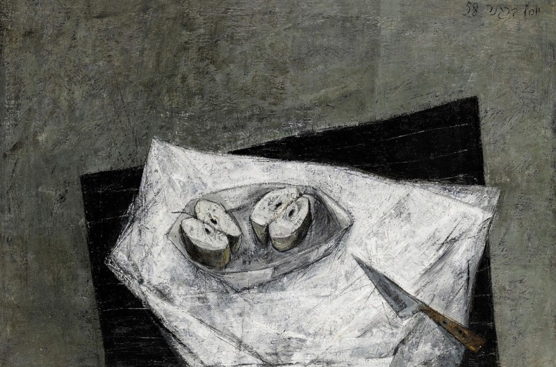 "Abstract. Still life" by Yosl Bergner