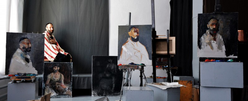 Workshop. Painting lesson. 12 January 2017