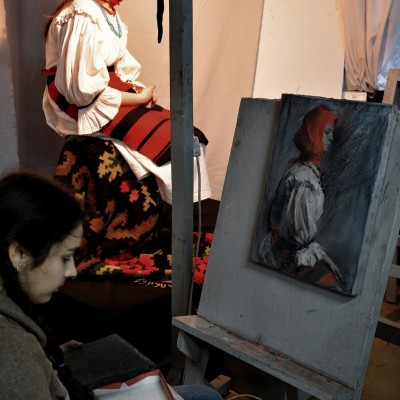 Sketches day. Students of Oxana Țip. 16 January 2017