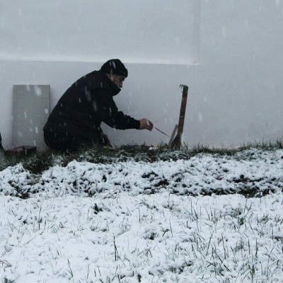 ... from the pleinair in Romania, March 2016