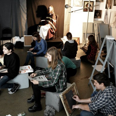 Saturday. Sketches day. LAAP