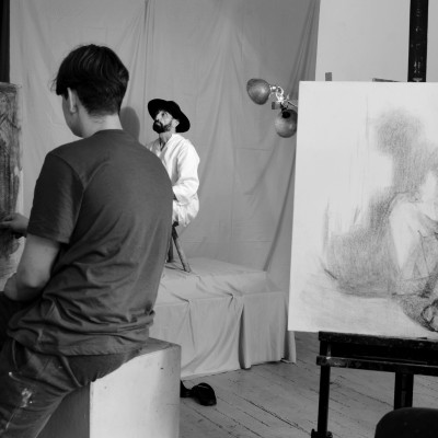 In the workshop. XII form. Anatol Ghimpu