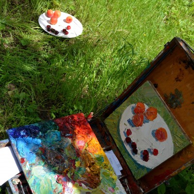 ... начало летнего пленэра / 8-й, 10-й и 11-й кл. /