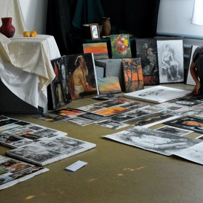 Viewings in the Academic Lyceum of Fine Arts "Igor Vieru" / Copies. 5 September 2016