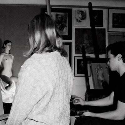 Ziua schițelor. Studenții Oxanei Țip. 16 ianuarie 2017