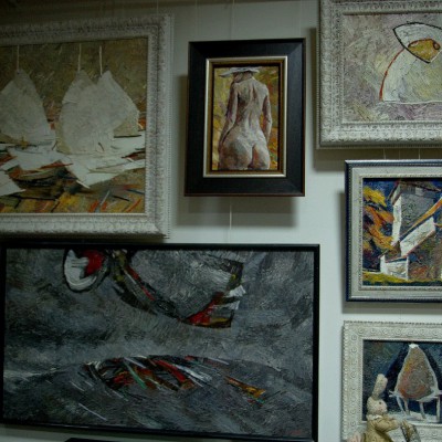 Anatol Ghimpu's studio