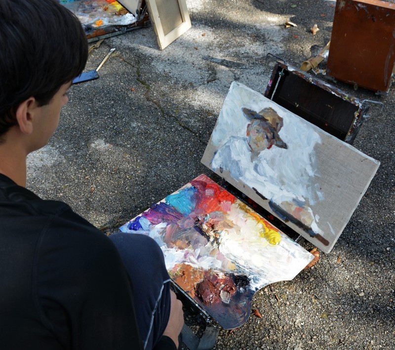 Studii și desene ale elevilor. Septembrie 2020