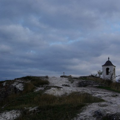 Autumn pleinair. IX grade - first etudes in oil. October 2013